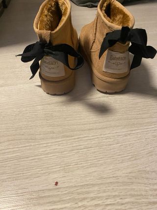 Botas Galabcn estilo Ugg camel talla 40