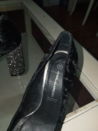 Zapatos tacón ángel Alarcón 
