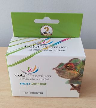 Cartucho tóner HP 300XL Tricolor