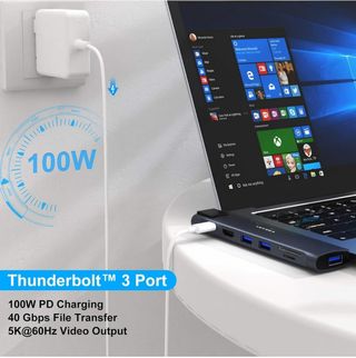 Hub 8 en 1 para Macbook Pro y Air