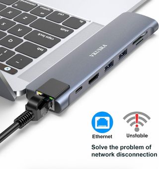Hub 8 en 1 para Macbook Pro y Air