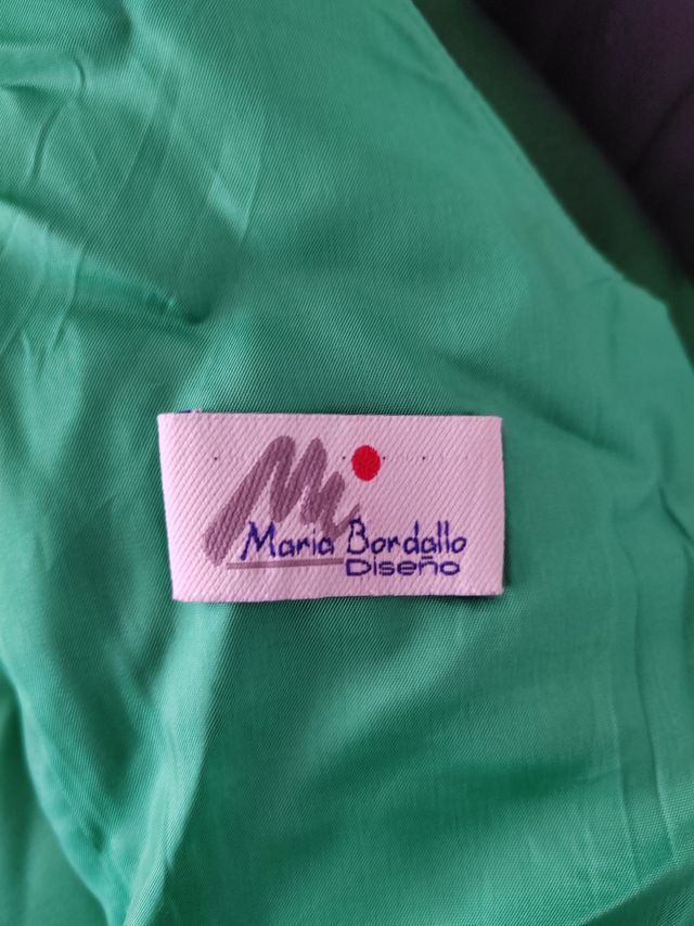 Traje en seda salvaje