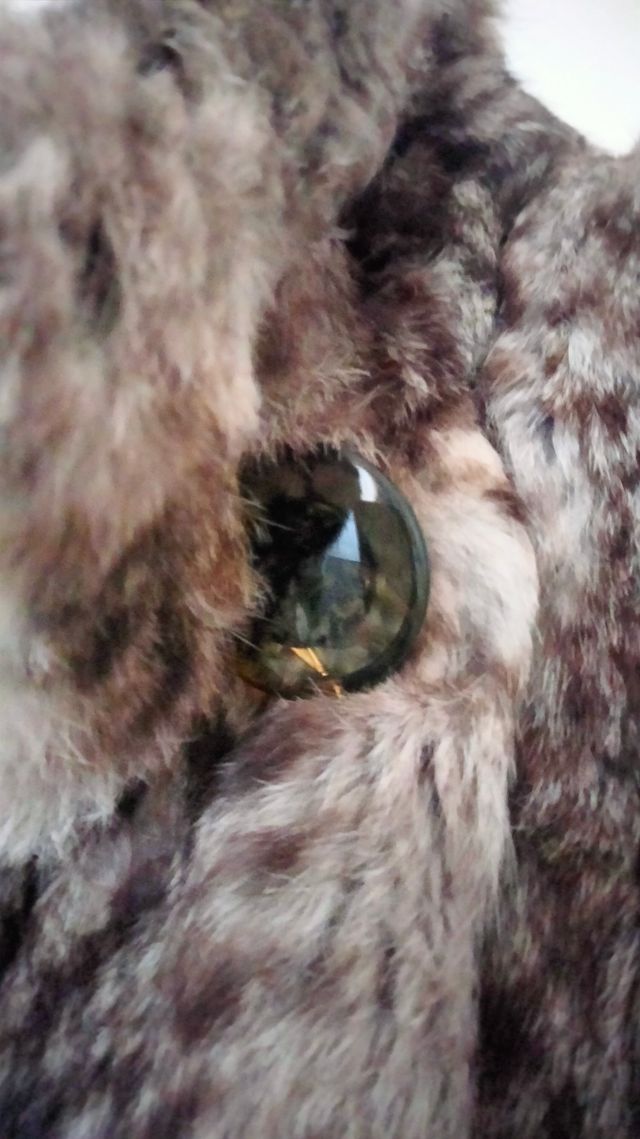 Giacca in pelliccia lapin