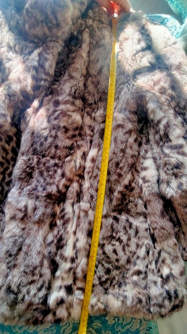 Giacca in pelliccia lapin