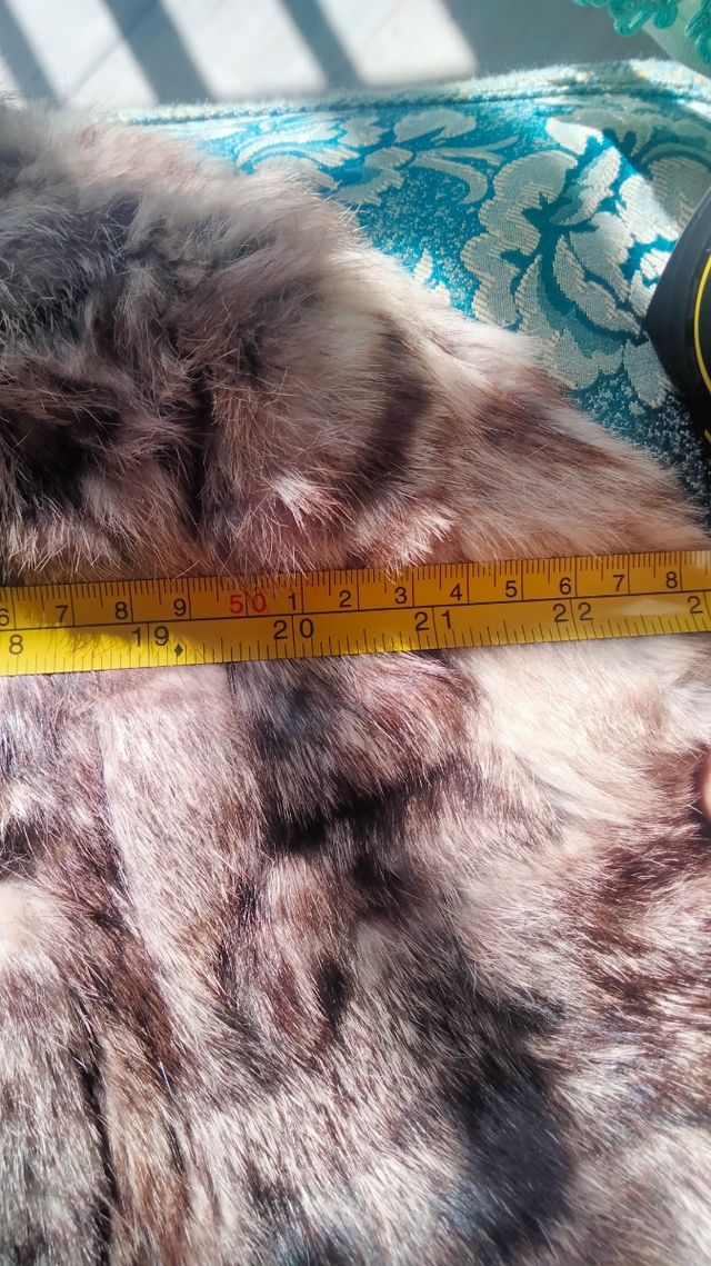 Giacca in pelliccia lapin