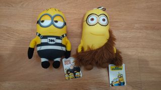 2 peluches de minions