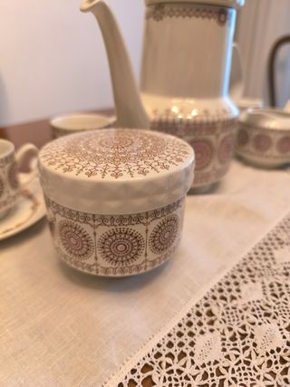 Juego de café té. 12 servicios