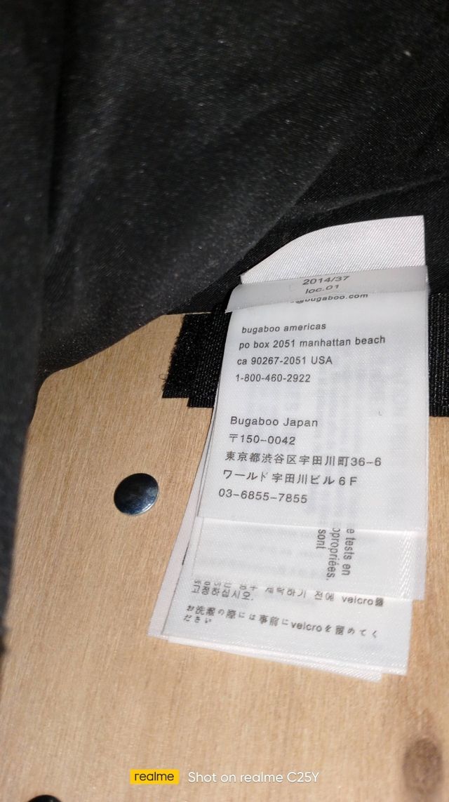 Capazo Bugaboo donkey con cubrepies