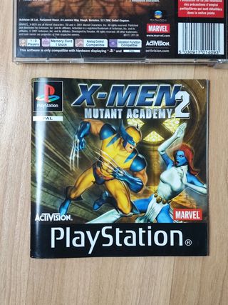 X men mutant academy 2 ps1 pal uk
