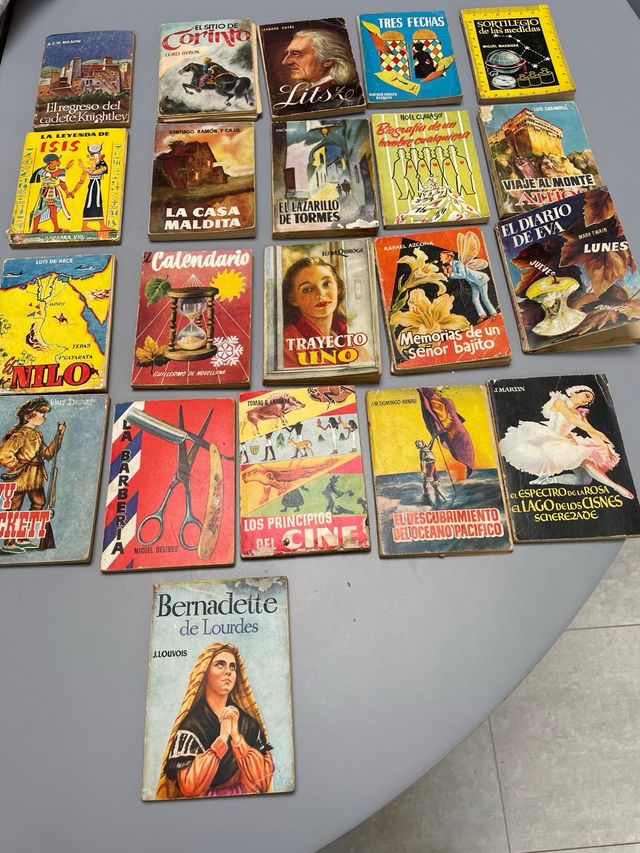 21 novelas de la Colección Pulga años 50