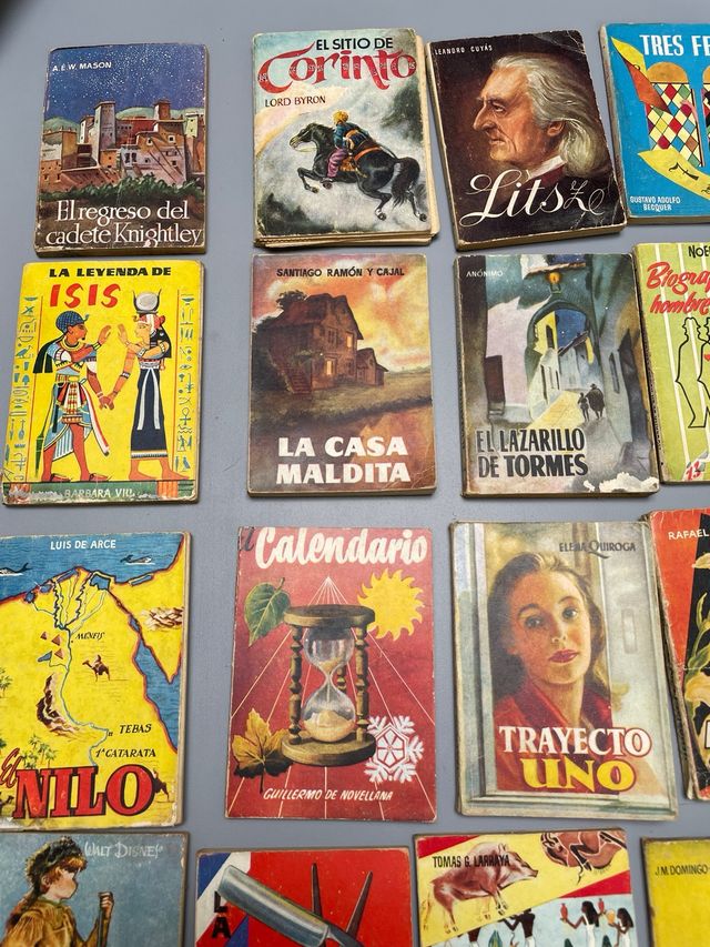 21 novelas de la Colección Pulga años 50