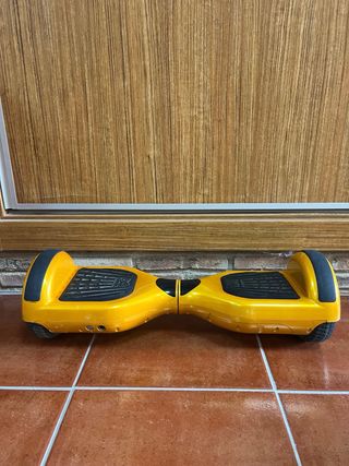 hoverboard dorado