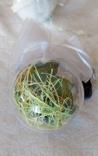 Set palline natalizie fatte a mano