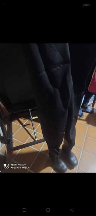 Traje neopreno entero con asas botas