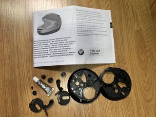 Casco BMW System 4 kit piezas recambio visera.