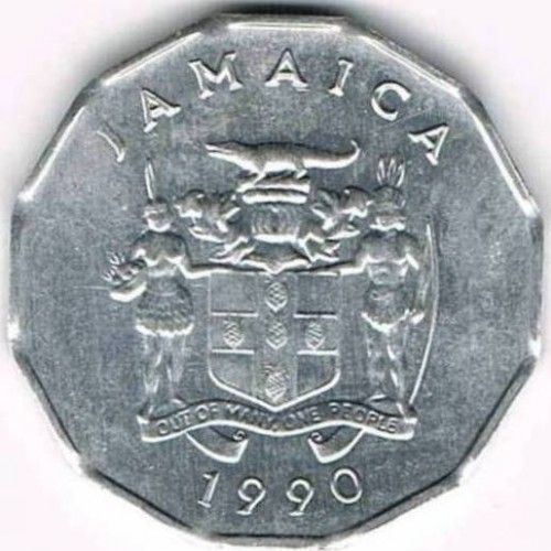 1 Cent Jamaica 1990 Alluminio