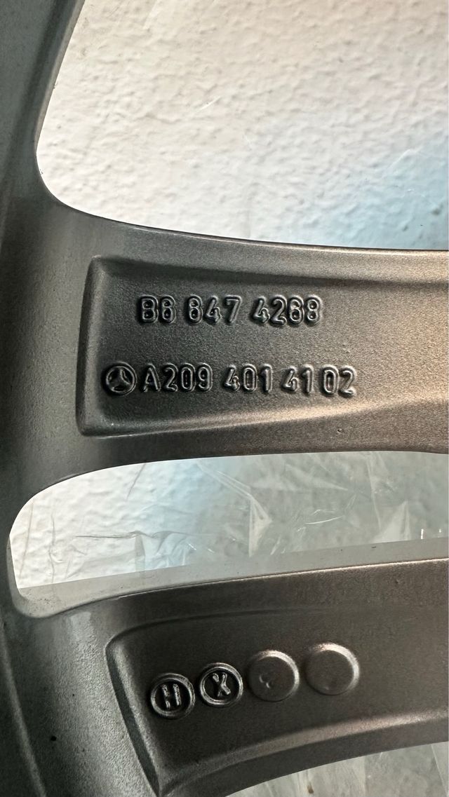 llantas 17 pulgadas AMG mercedes originales