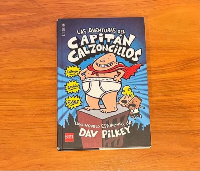 Libro de las Aventuras del Capitán Calzoncillos