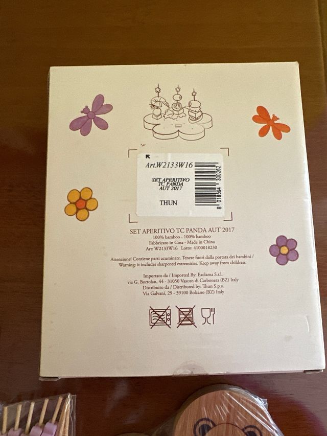 Set aperitivo Thun NUOVO