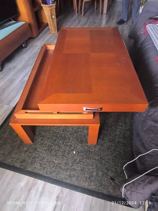 MUEBLE MESA Y SILLAS SALÓN