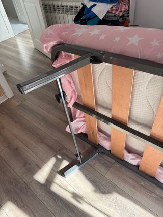 Cama nido somier 80x190 y colchones visco 20cm