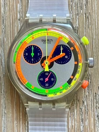 Swatch Chrono SCK104 “Jelly Stag” NOS!