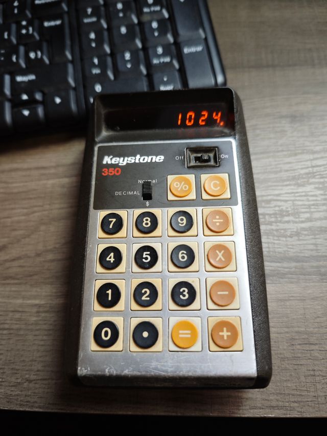 Calculadora vintage 
