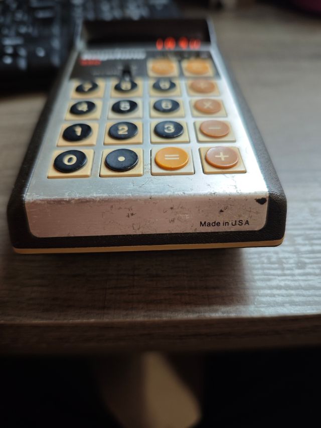 Calculadora vintage 
