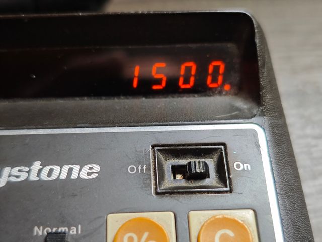 Calculadora vintage 
