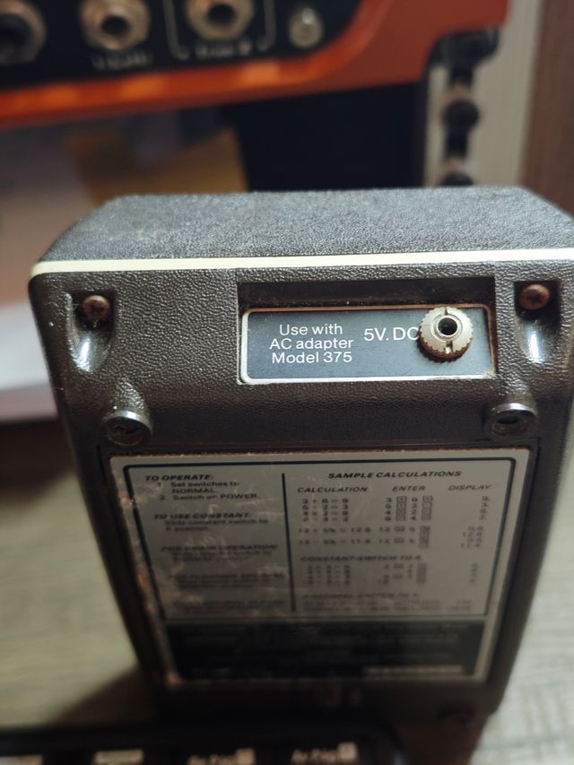 Calculadora vintage 

