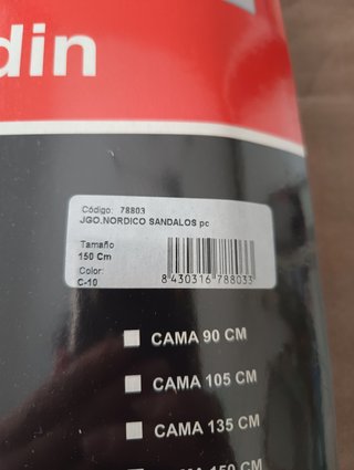 Juego nórdico cama 1,50