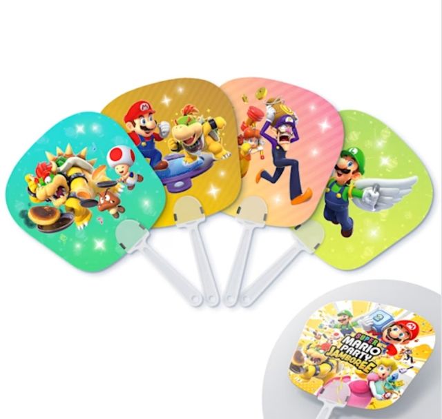 Set de abanicos de Super Mario Party Jamboree