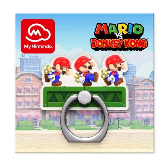 Anillo para móvil de Mario vs. Donkey Kong