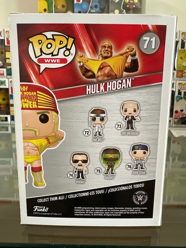 Funko pop hulk hogan 71