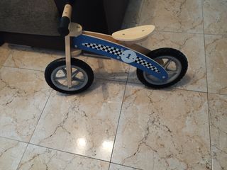 Bici madera como nueva