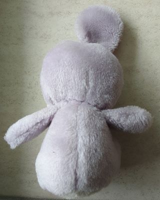 1 peluche coniglietto e 1 papera