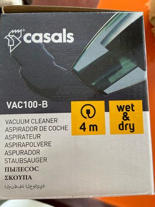 Aspirador de coche casals