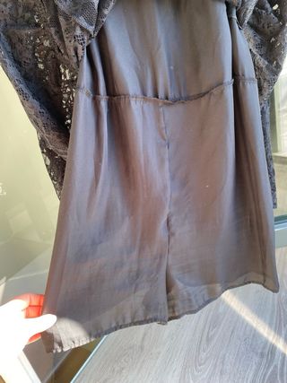 Vestido encaje zara ,falda pantalon