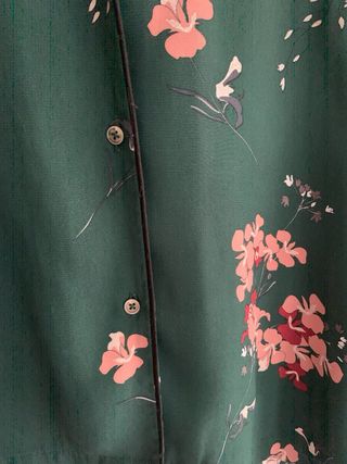 Camisa verde Massimo Dutti