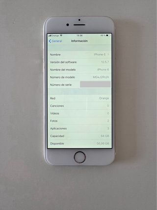 iPhone 6 64gb blanco