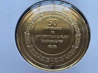 PLATA Conmemorativa 50 Aniversario S.M. D Juan C