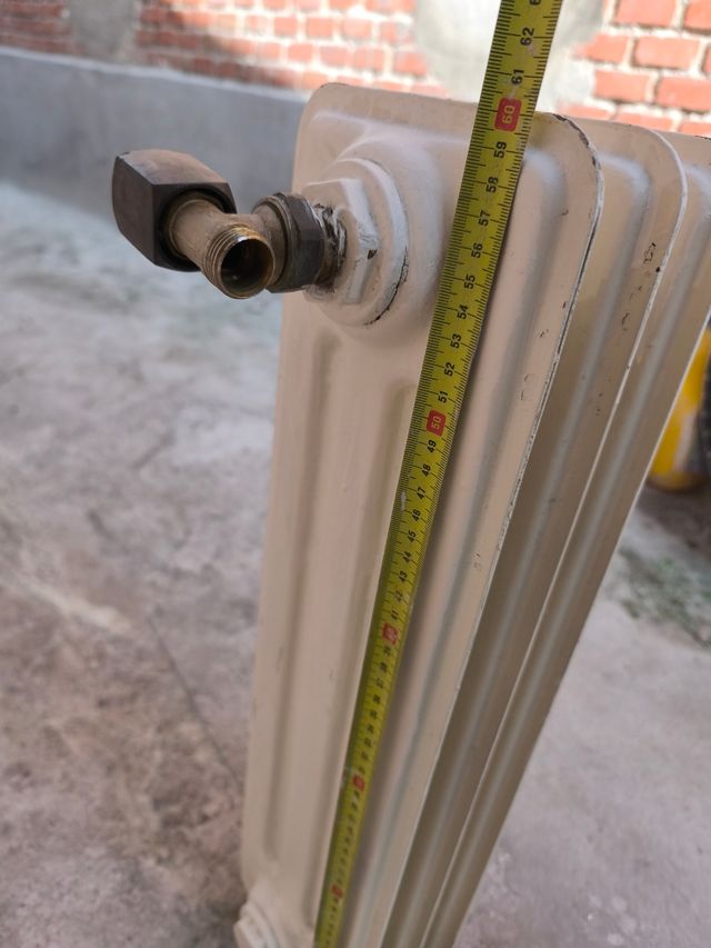 Radiador hierro tres elementos