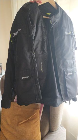 Chaqueta de moto hombre