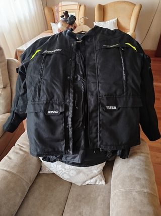 Chaqueta de moto hombre