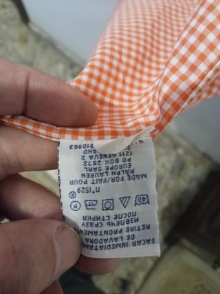 Camisa manga larga Polo Ralph Lauren M