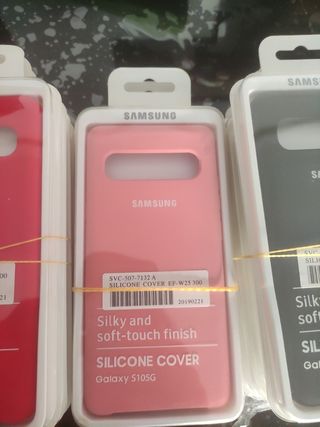 Nuova cover in silicone Galaxy S10 5g.
