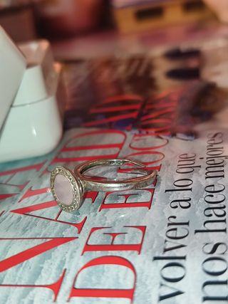 Anillo lotus de plata