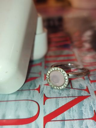 Anillo lotus de plata