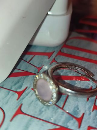 Anillo lotus de plata