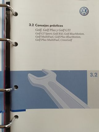Manual  instrucciones Volkswagen Golf 5